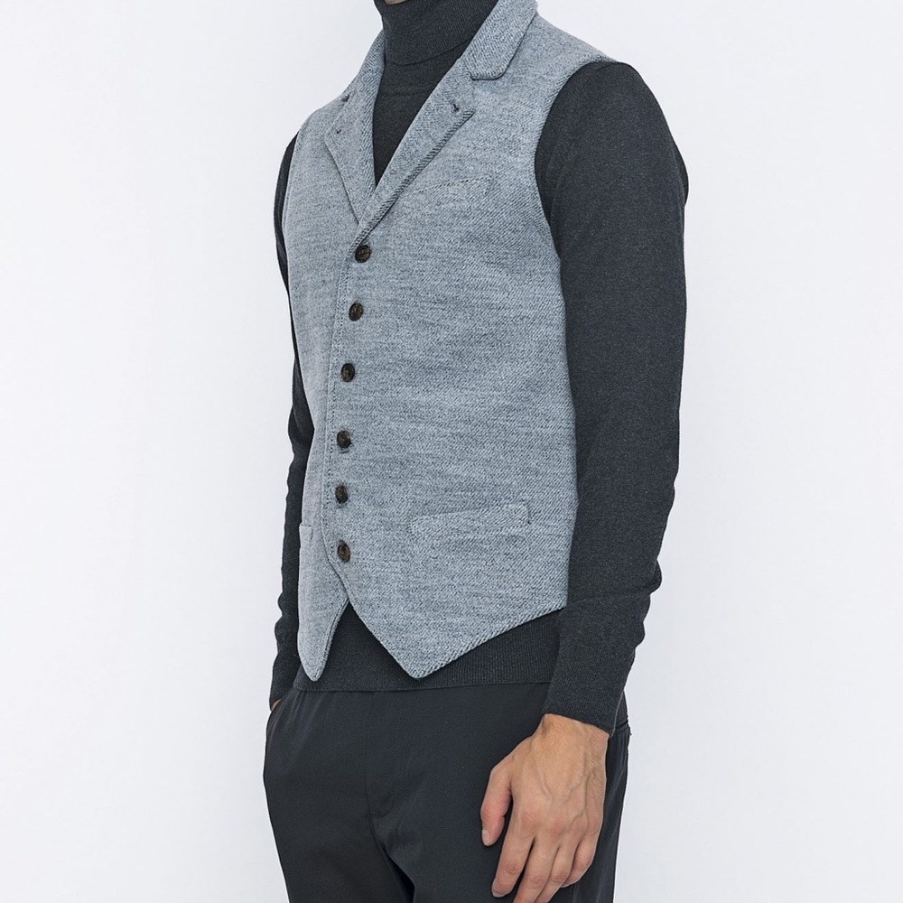 Giorgio Di Mare - grey vest Size xl